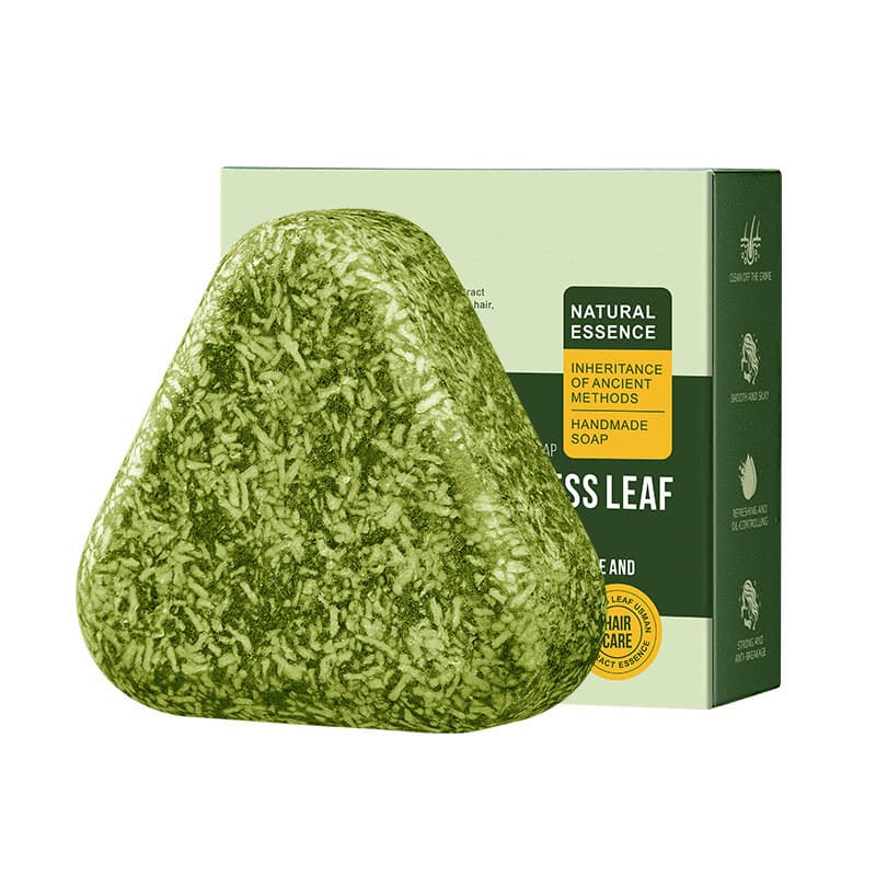 SADOER Arborvitae Usman Grass Shampoo Bar Anti-Breakage Hair Care Soap Smooth Hair Improve Frizz Cross-Border Soap