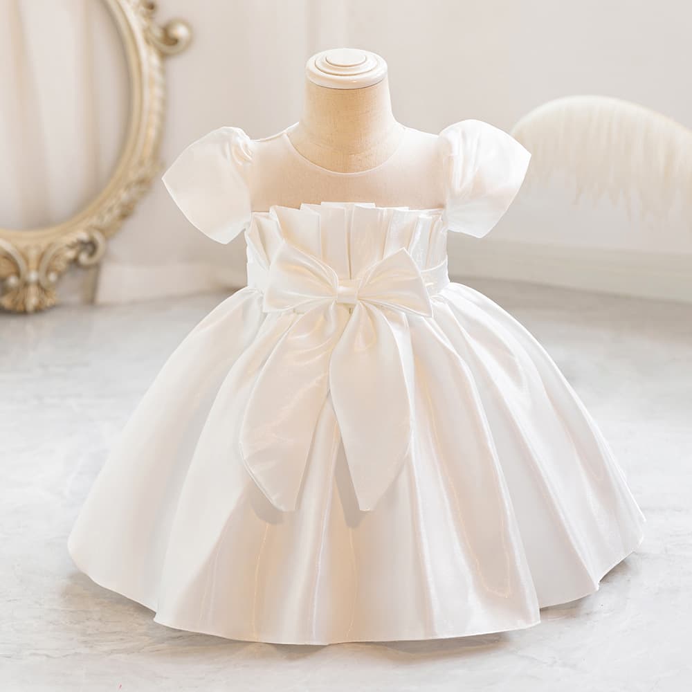 Girls Princess Dress Baby Toddler Flower Girl Birthday Performance Cross-border Amazon Summer Wedding Light Luxury Puffy Dress