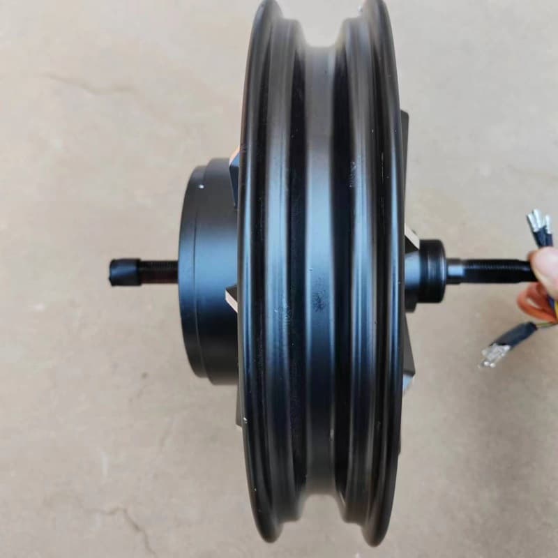 Electric Vehicle Motor 14/250 Drum Brake Motor 14*2.5 Drum Brake Motor 60V 600W Motor