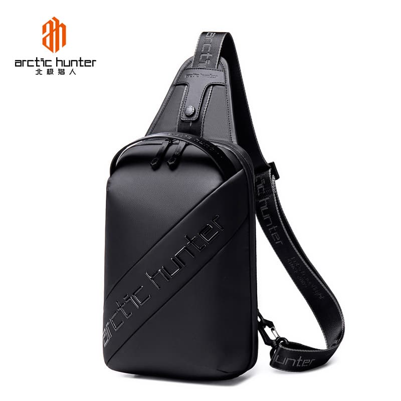 Arctic Hunter Men's Chest Bag Storage Crossbody Shoulder Bag Handheld Small Bag Cross-border Waterproof Portable Crossbody Lightweight
