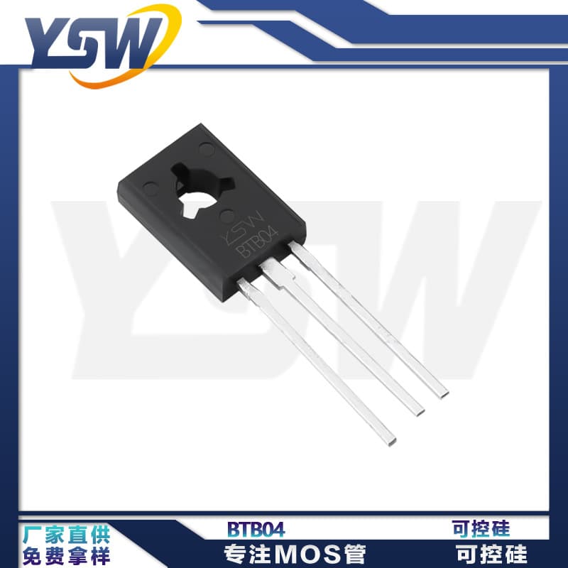YSW Brand BTB04-800F TO-126P Package Thyristor