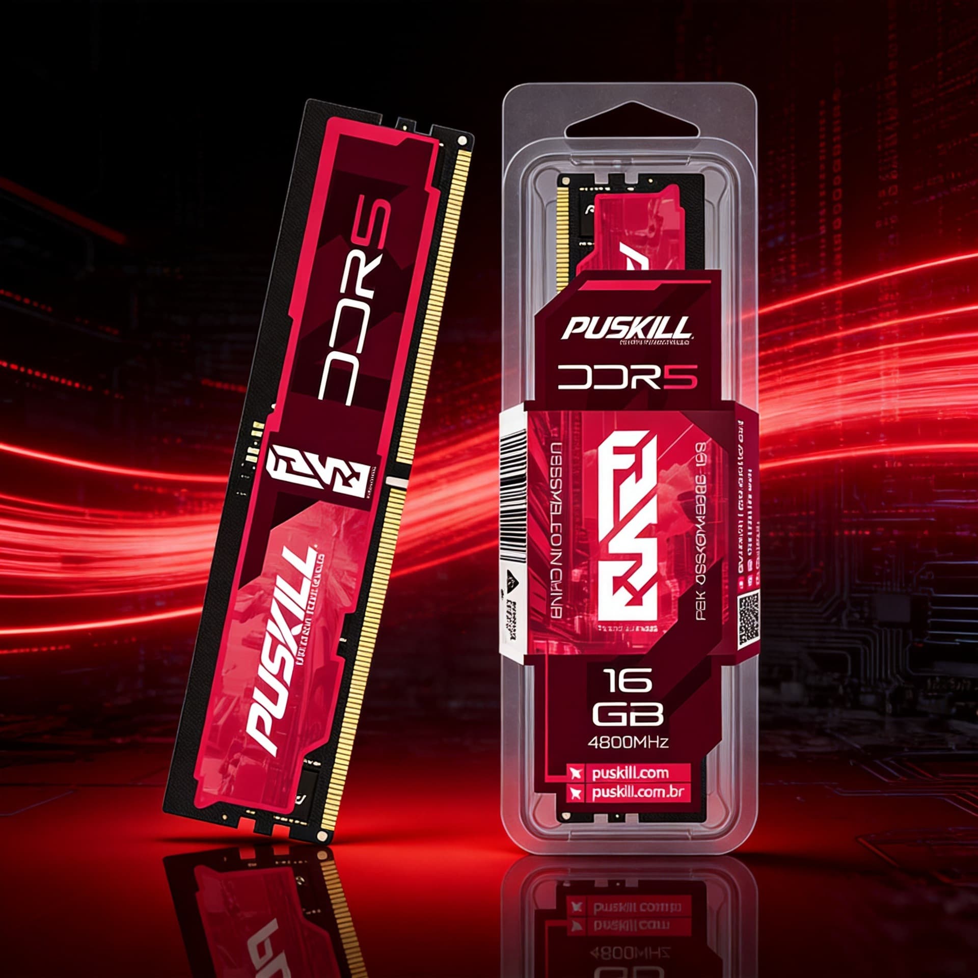 Puji factory spot DDR5 desktop memory module 8G16G32G 4800 5600 UDIMM memory wholesale