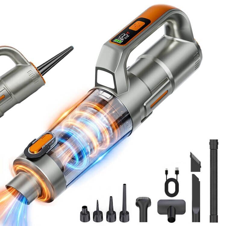 Car Vacuum Cleaner Home Charging Portable Handheld Brushless Powerful Blower Dust Collector Super Suction Vacuum Cleaner Cross-border