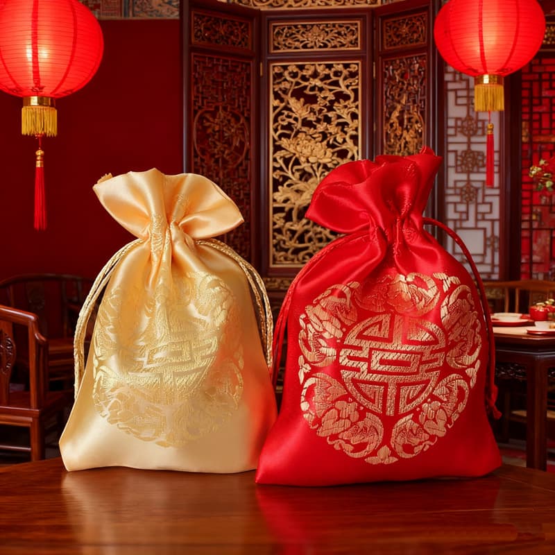 Factory Direct Gift Bags Candy Bags Wedding Candy Bags Personalized Drawstring Bags Wholesale