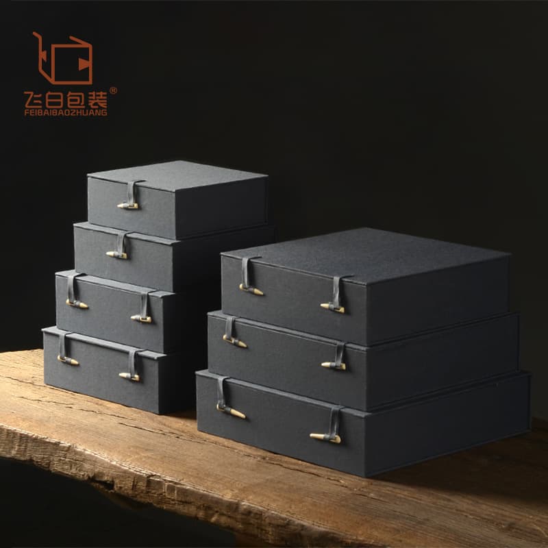Blue brocade bone needle packaging box, plate hanging plate, gift box, jade disc inkstone, photo frame storage square flat brocade box
