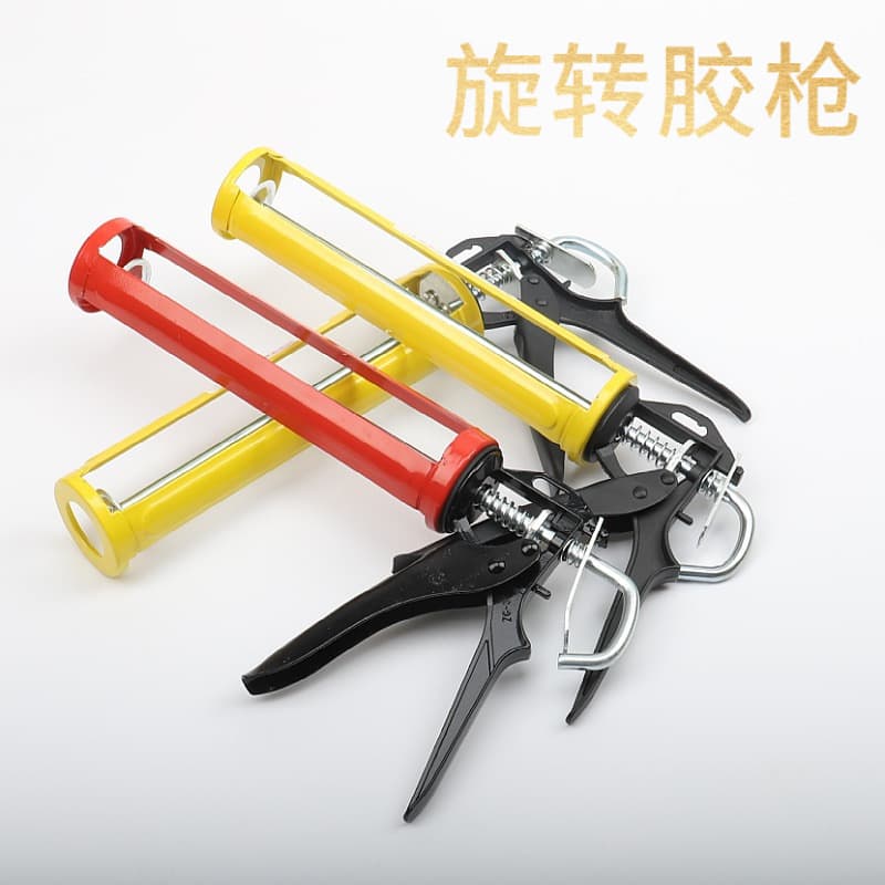 Rotating caulking gun, gap-filling glue gun, labor-saving manual grouting tool, adhesive dispensing gun, wholesale from manufacturer