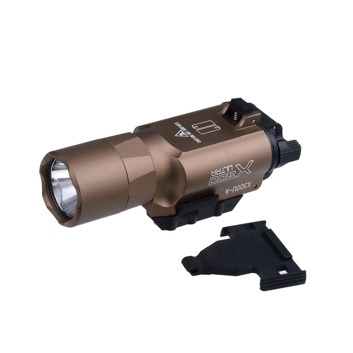 Outdoor Tactical X300U Under-Barrel Flashlight High-Power Strobe LED Lighting Aluminum Alloy High-Lumen Helmet Light