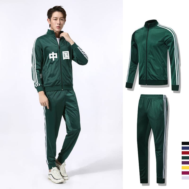 Men's Sport Suit Spring Autumn Winter Hoodie Running Casual Sportswear Set Couple Matching