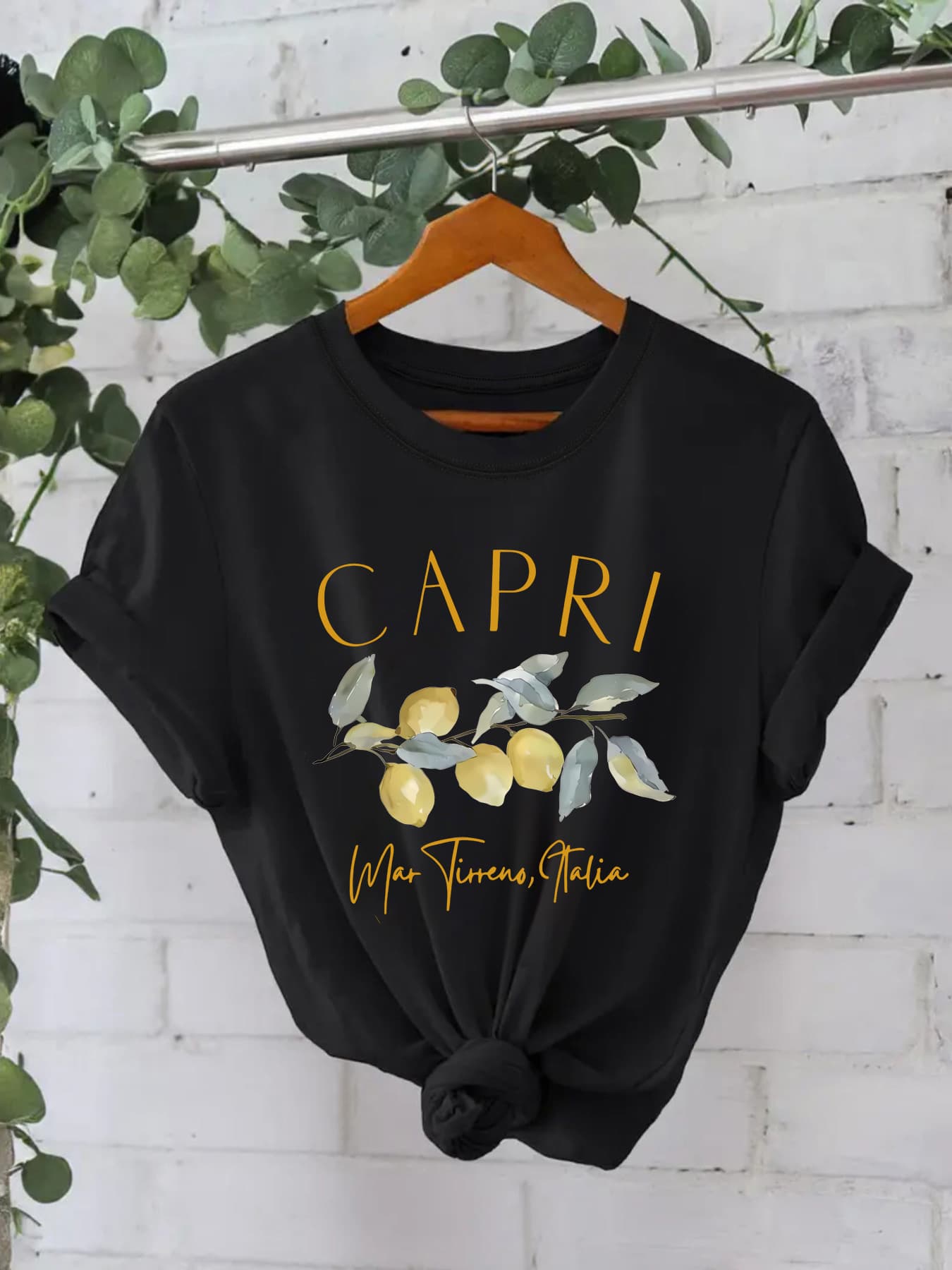 Cotton T-Shirt European American Summer Short Sleeve Round Neck Cross-Border Trade American Style Printed T-Shirt Women's Export Factory