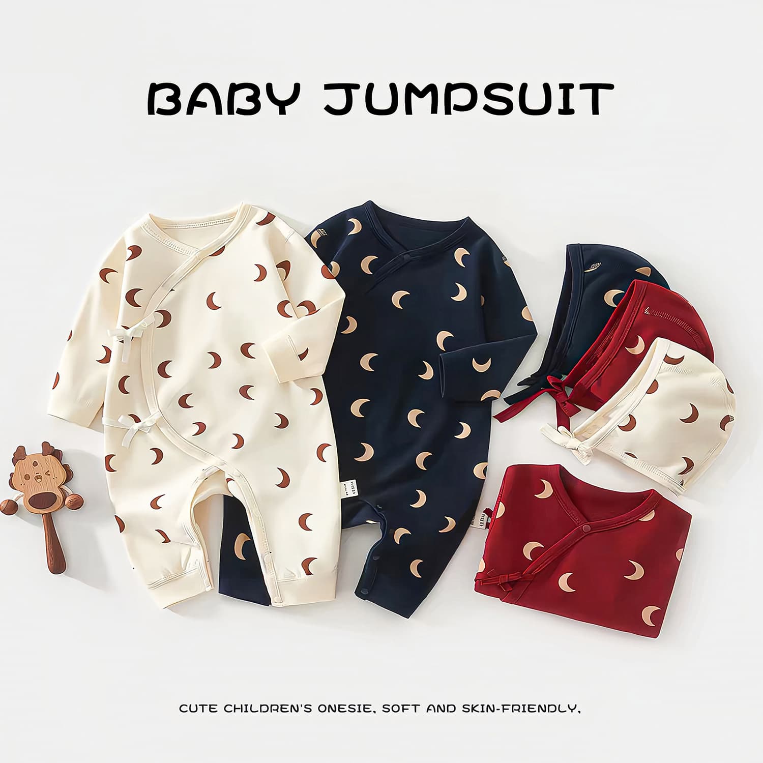 Nordic Style Baby Long-Sleeve Bodysuit 2026 Newborn Cotton Romper for Boys and Girls