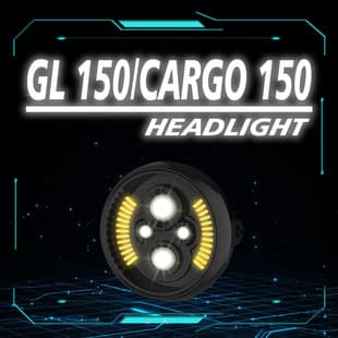 LED Headlight Conversion Kit for GL 150 / CARGO 150 Motorcycle
