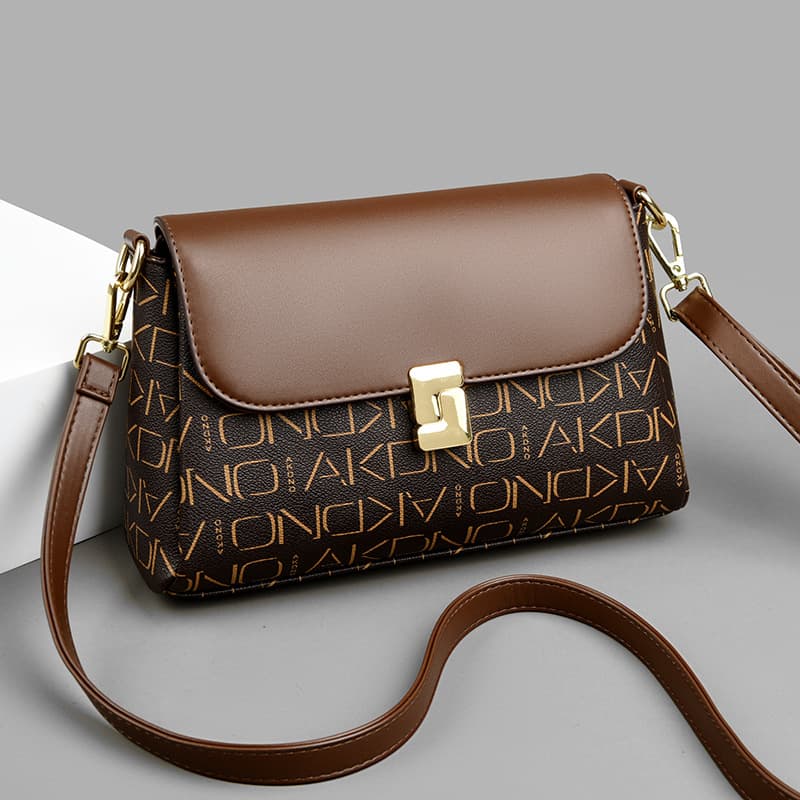 Women's Bags 2026 New Versatile Fashion Shoulder Bag Small Bag Trendy Printed Crossbody Bag Small Square Bag Wholesale