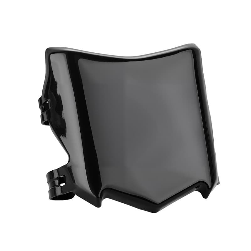 Compatible with Qiulong Qingfeng Front License Plate 79bike Tanli Upgrade Modified Front Windshield Waterproof Cover with Cable Ties