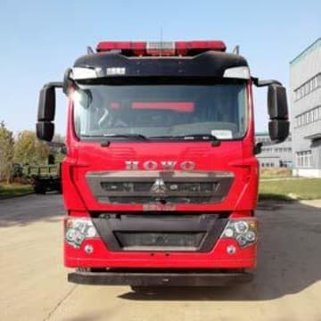 Sinotruk HOWO promotes China VI fire trucks