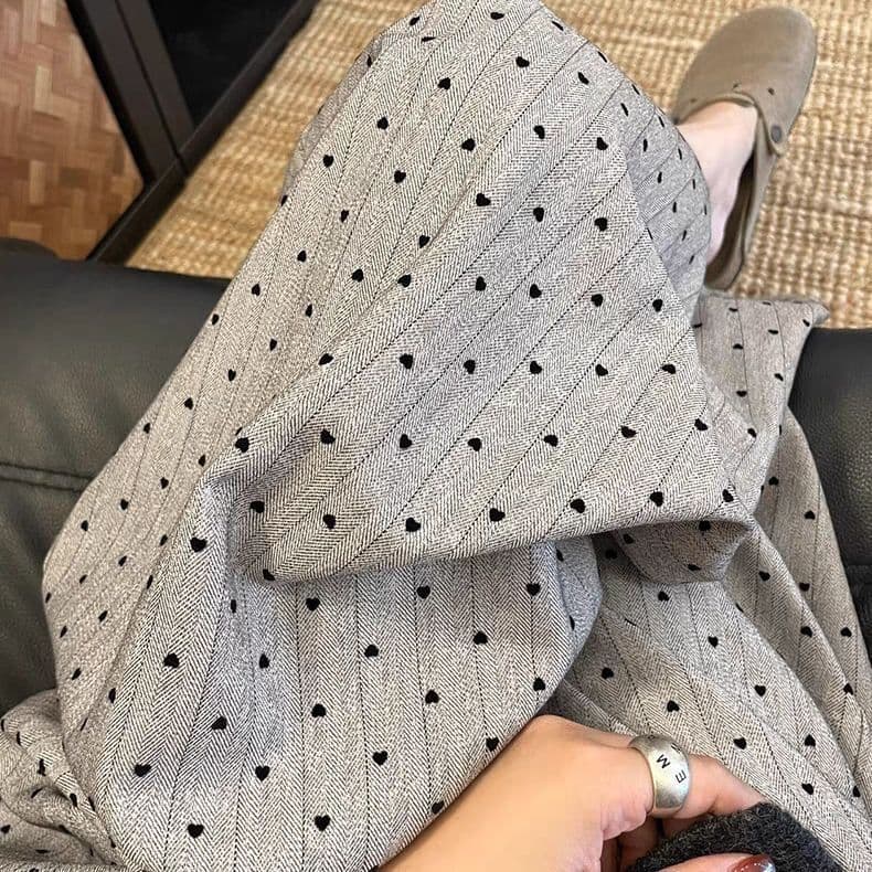 Cotton Silk Summer Casual Pants Women's Plus Size Rayon Loose Thin Breathable Floral Print Wearable Outside Ankle-Length Wide-Leg Pants