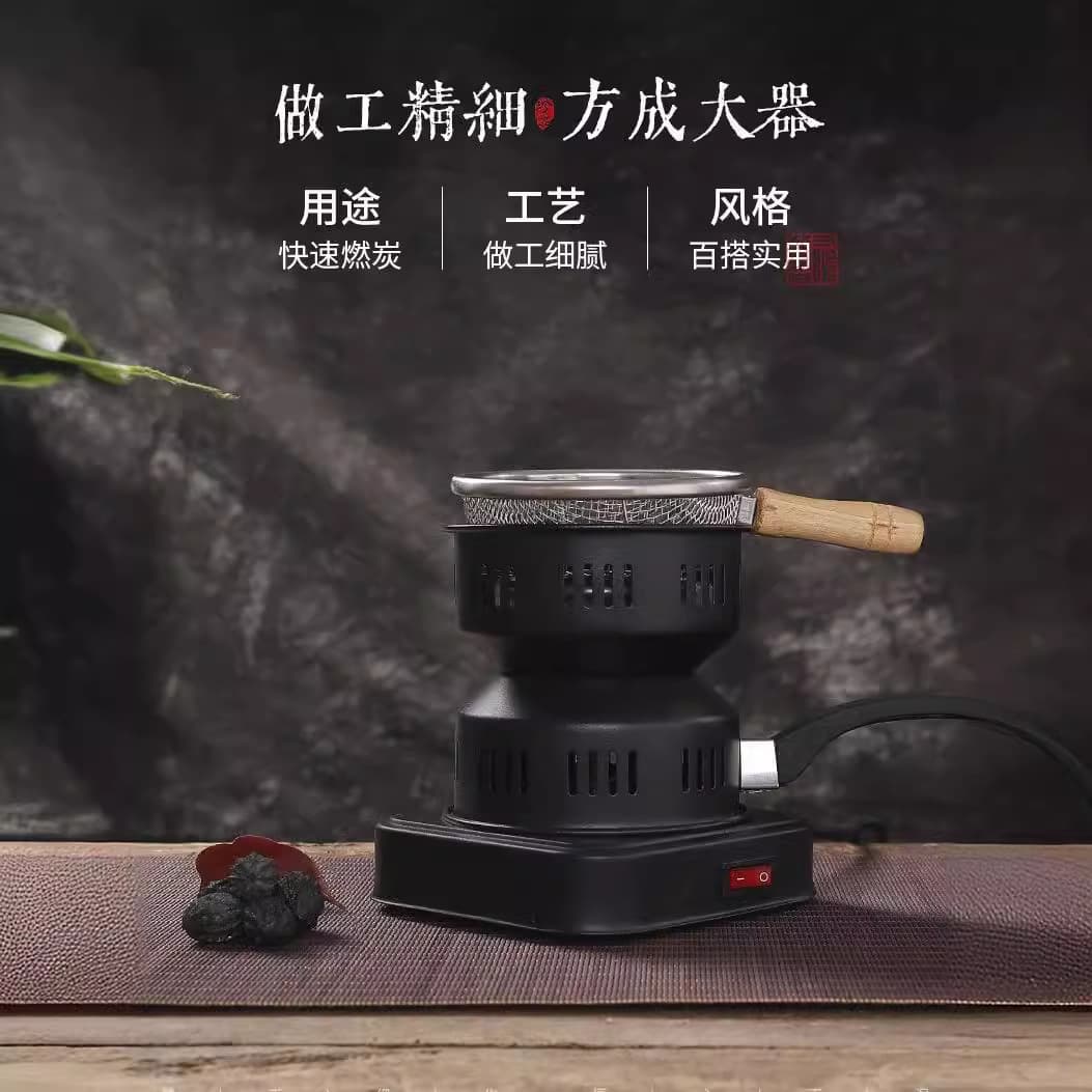 Charcoal Starter Electric Charcoal Lighter for Hookah, Camping, Tea Boiling, Combustion Aid