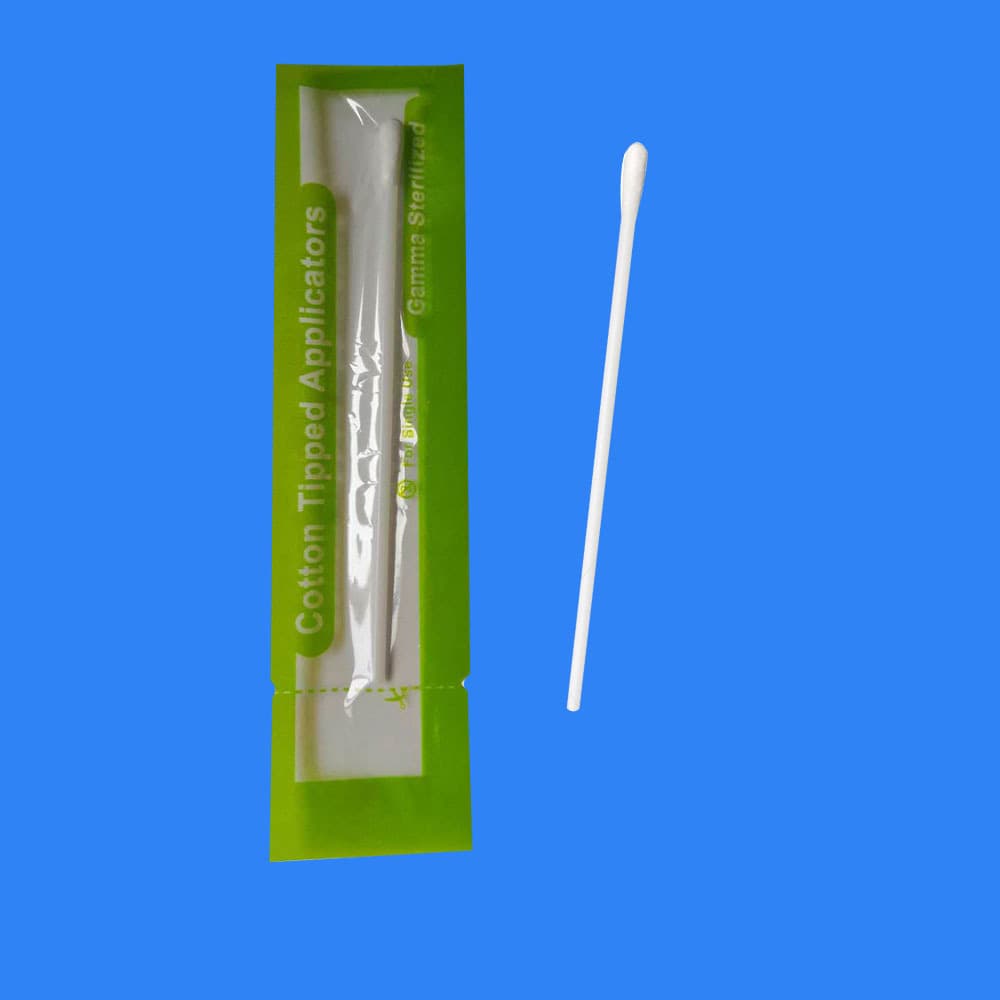 Disposable Pet Cotton Swabs for Sampling, Individually Packaged
