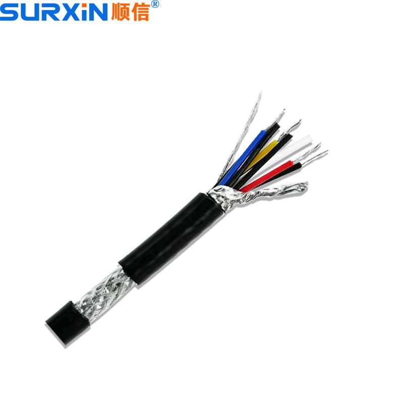 Custom Processing SURXiN ShunXin DQYYP 3-Core Aluminum-Magnesium Braided PE Sheath Waterproof Submersible Level Air Conduction