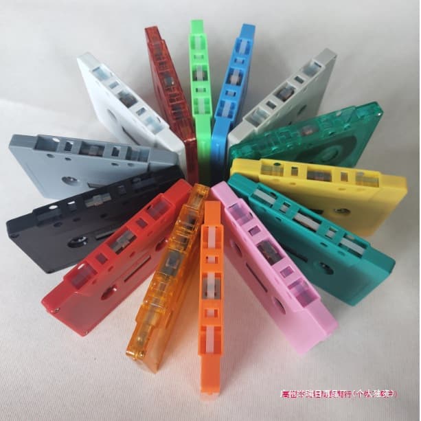 Brand New Colorful Tape Decorative Tape Colorful Decorative Tape Blank Tape Without Inner Core Without Outer Box Purple