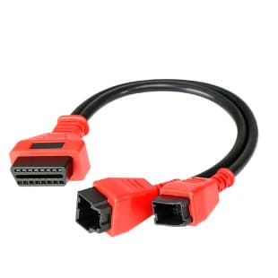 MS906S908SPRO905 Chrysler Connector OBD2 Female to MS908 Autel 12+8 Diagnostic Adapter