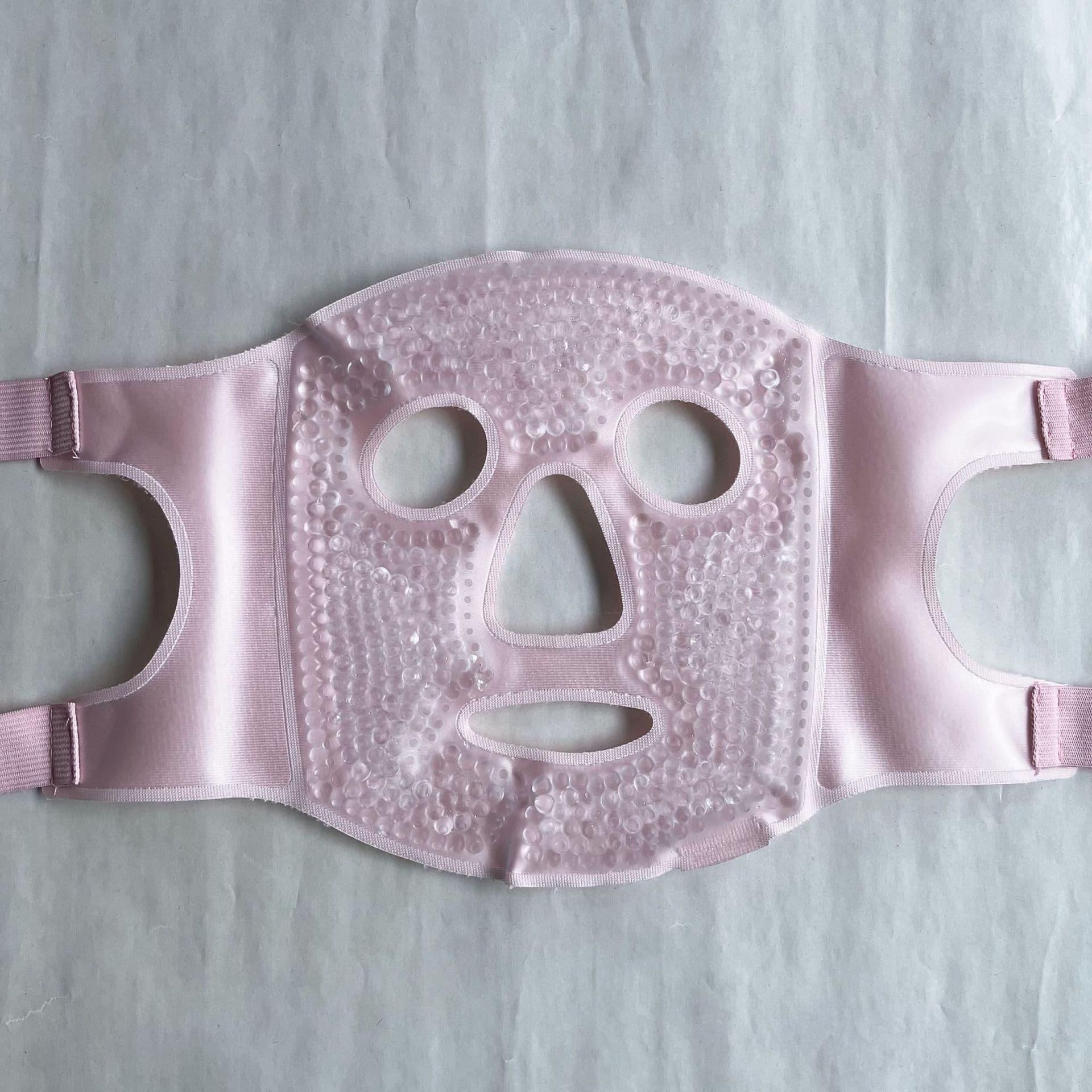 PVC Gel Bead Ice Pack Face Mask Cold and Hot Compress Wholesale Ice Pack Face Mask Hot Compress