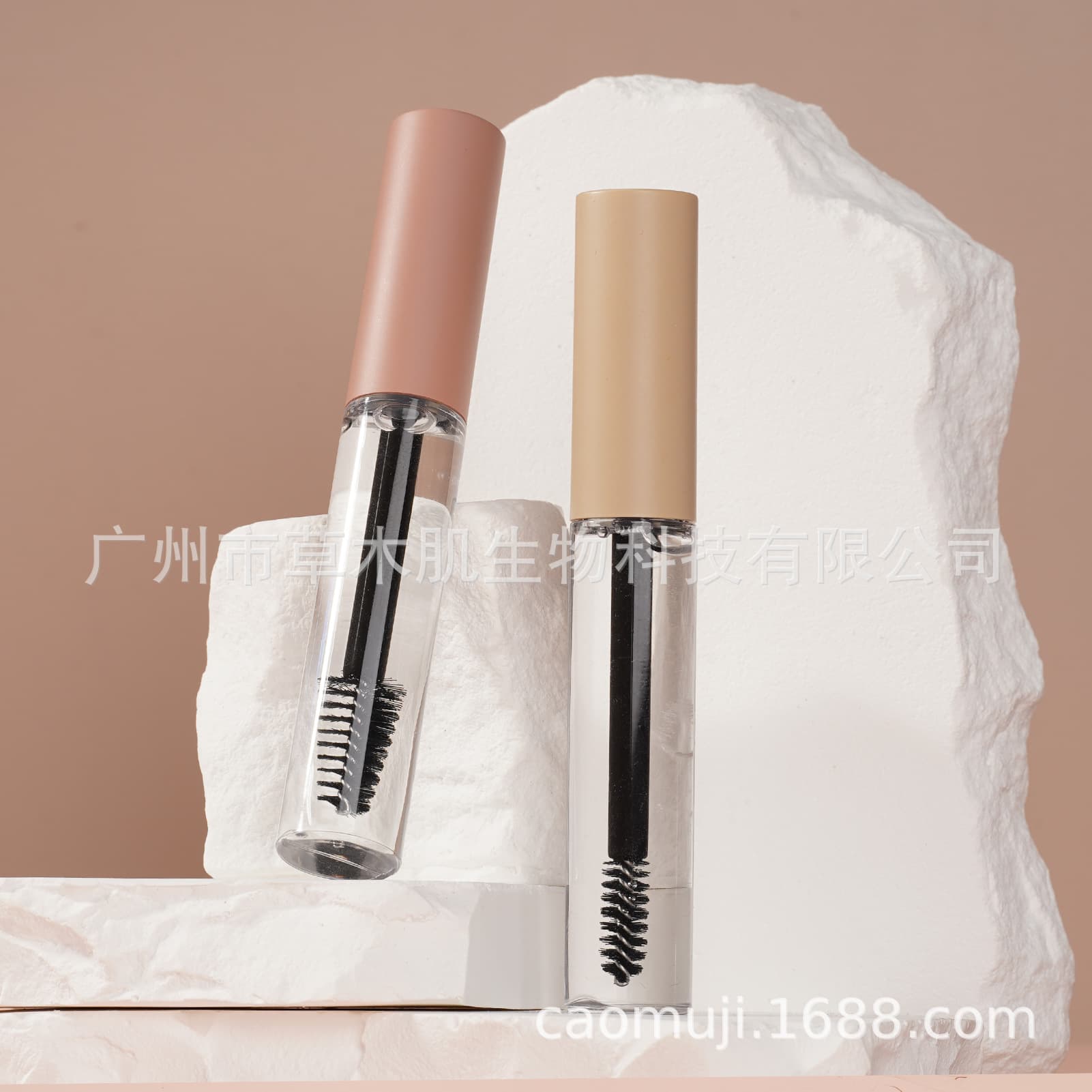 Neutral No Logo Small Batch Source Manufacturer Cross-border Amazon Brow Gel Finished Setting Tinted Brow Gel Semi-Finished