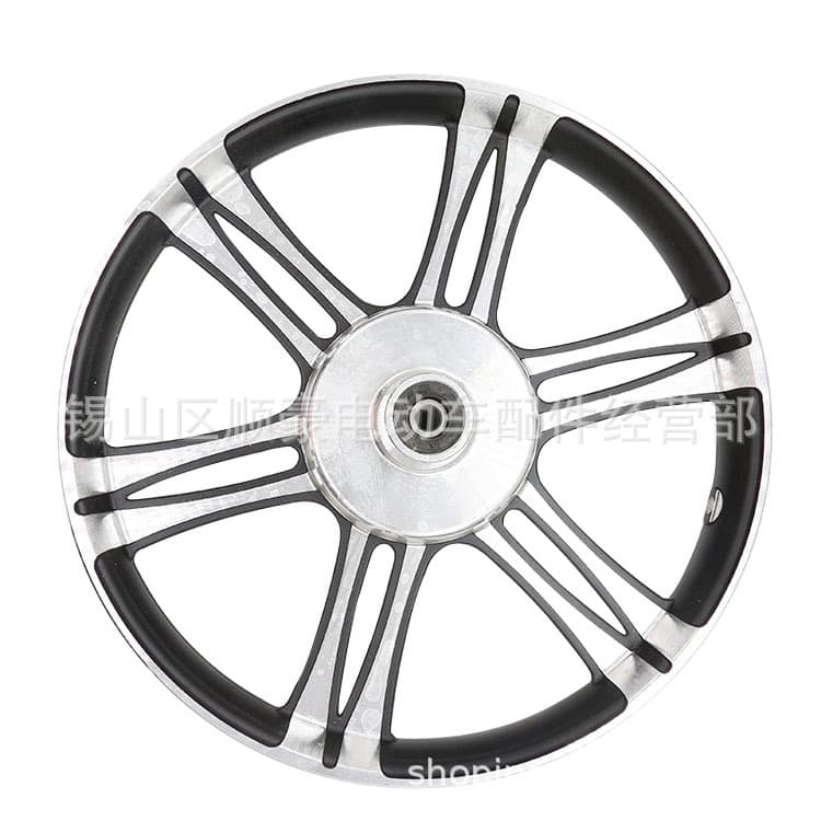 Universal Motorcycle Parts Electric Vehicle Accessories Aluminum Rim Aluminum Alloy Wheel Hub 12 Inch Electric Motorcycle Rim Set Modified Steel Rim