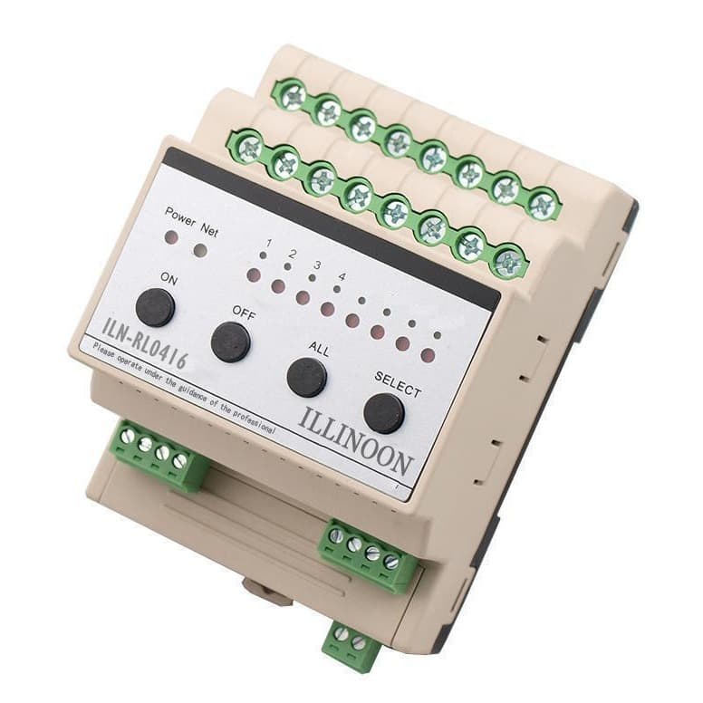4-Channel 16A Smart Lighting Time Control Module | Smart Lighting System