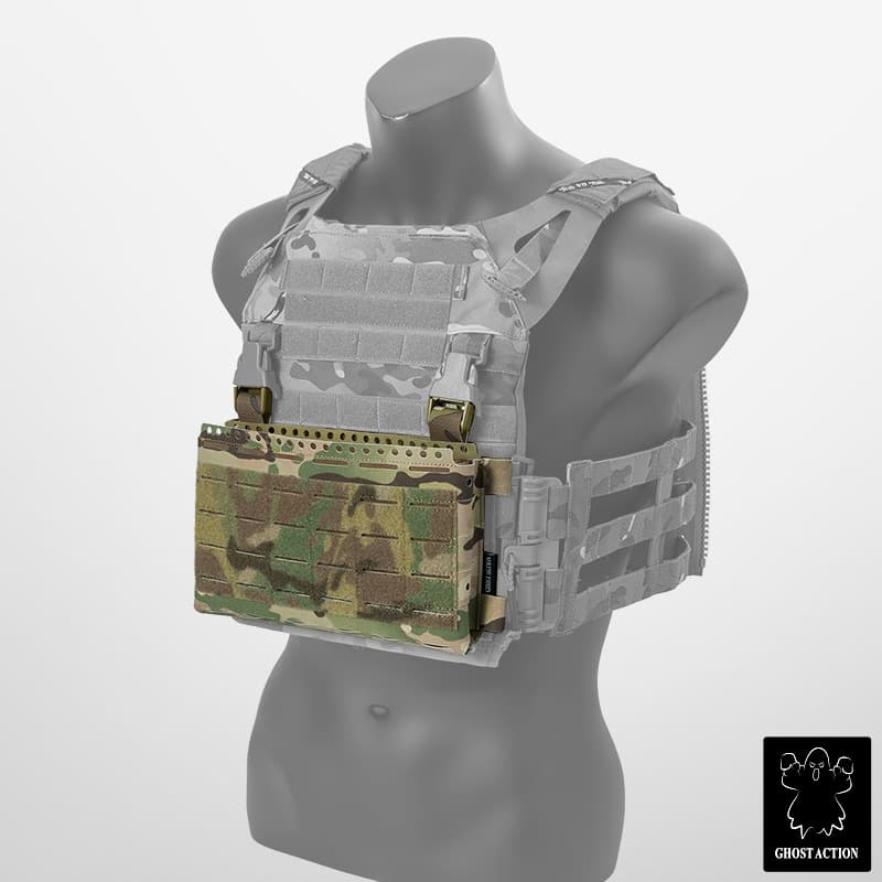 Ghost Ops SS MK5 Tactical Chest Rig Front Panel LV119 FCSK Vest Front Triple 500D Matte