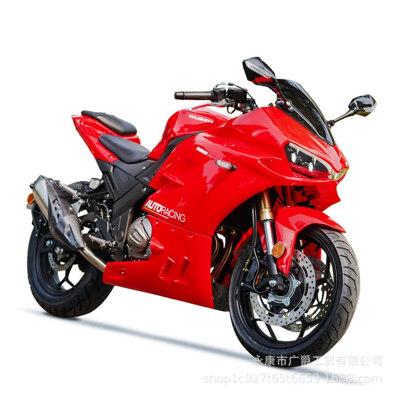 Motorcycle Sportbike Street Bike Jiaolong Ninja 400cc Supersport 200cc Heavy Motorcycle Street Legal Pengcheng