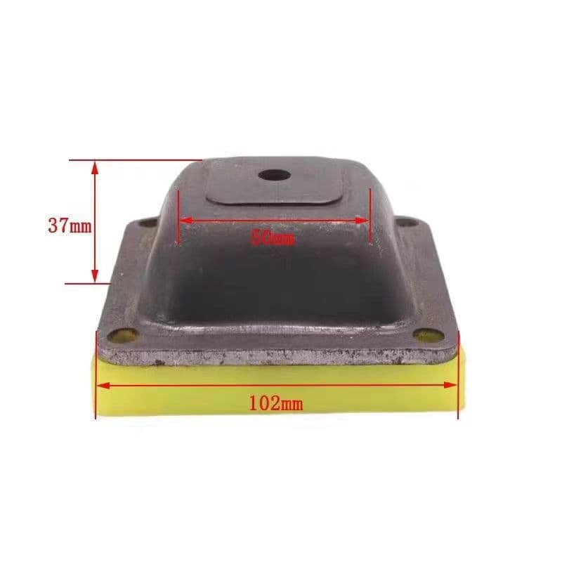 Silent stacking foot cups with foot pads, foot cups with buckles, thickened base feet with extended edge protection for floor shelf base feet.