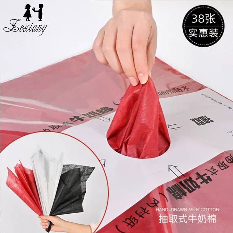 Korean solid color pull-out milk cotton flower packaging tissue paper waterproof bouquet lining paper DIY flower wrapping paper wholesale