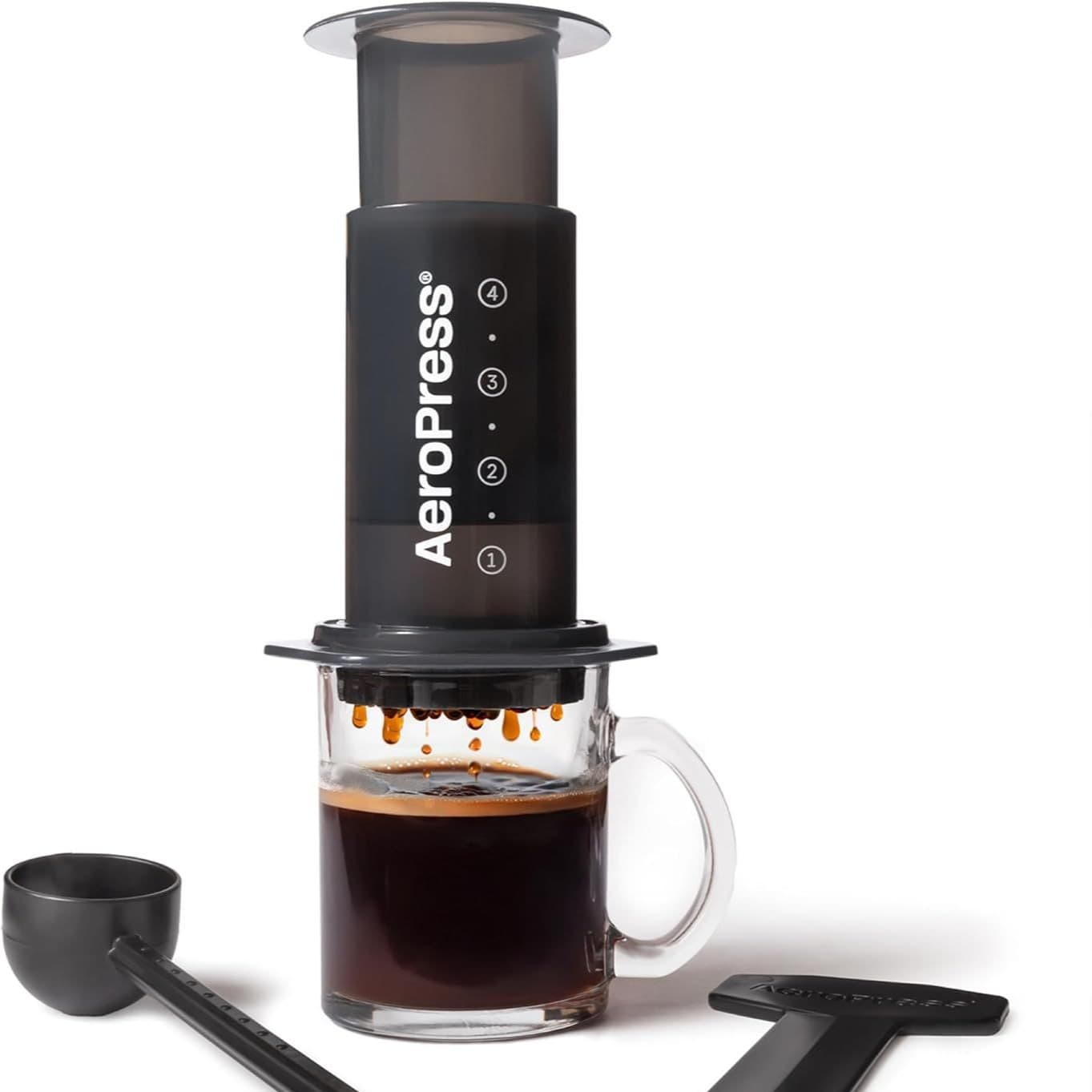 Coffee Press Multi-Function French Press, Pour-Over and Espresso Style Manual Brewer Brew 2