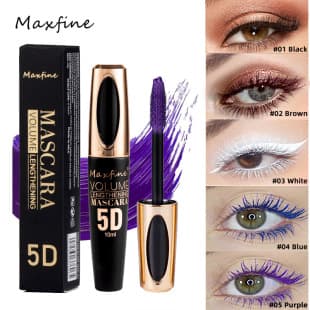 MAXFINE 5D Mascara Set Wholesale, Waterproof, Sweat-Resistant, Smudge-Proof, Lengthening, Primer, Multiple Colors