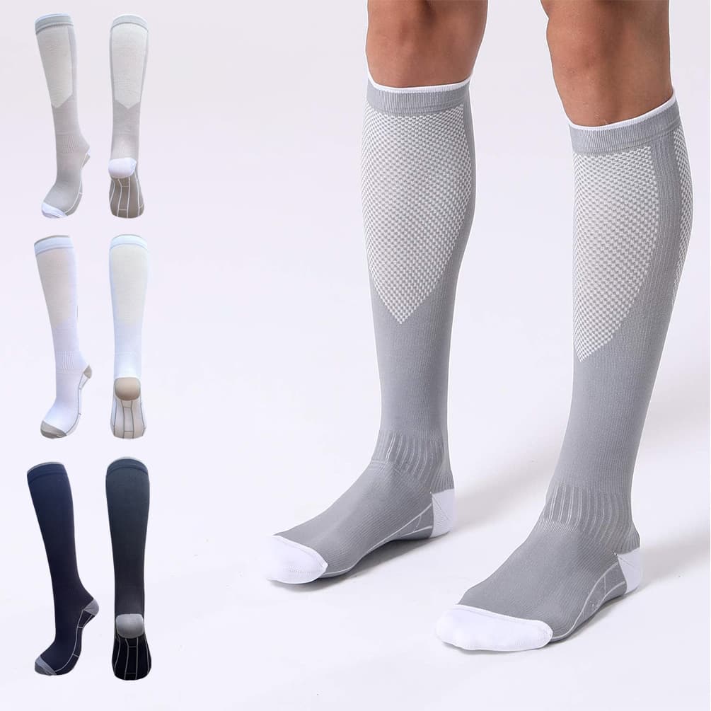 Compression Socks for Sports, Pressure Socks, Elastic Long Socks, Calf Running Yoga Socks