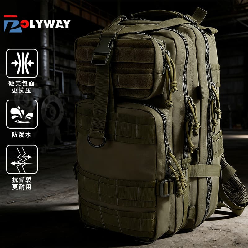 Tactical Backpack Large Capacity Multi-Functional Oxford Cloth Backpack Outdoor Waterproof Wear-Resistant Multi-Functional Backpack