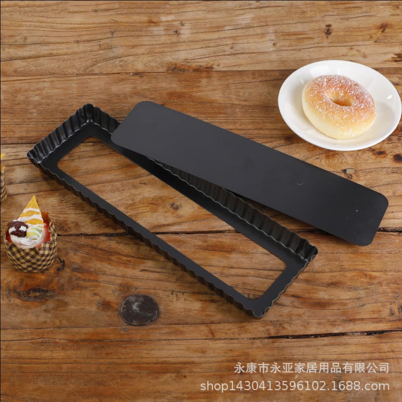 Lace Baseless Series Muffin Cake Molds Round Rectangular Heart-Shaped Cake Baking Pans Household Baking Tools