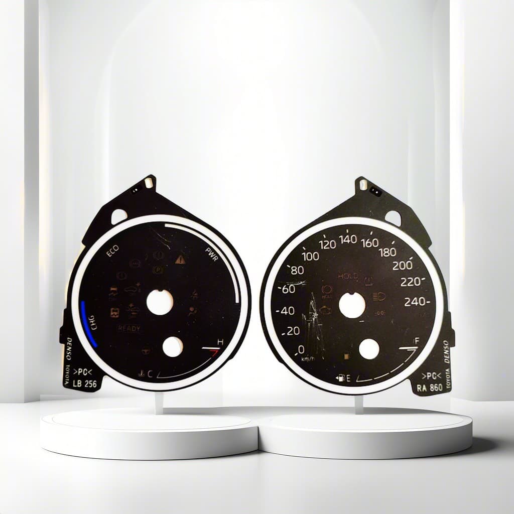 Supply automotive instrument film panel, scale dial sticker