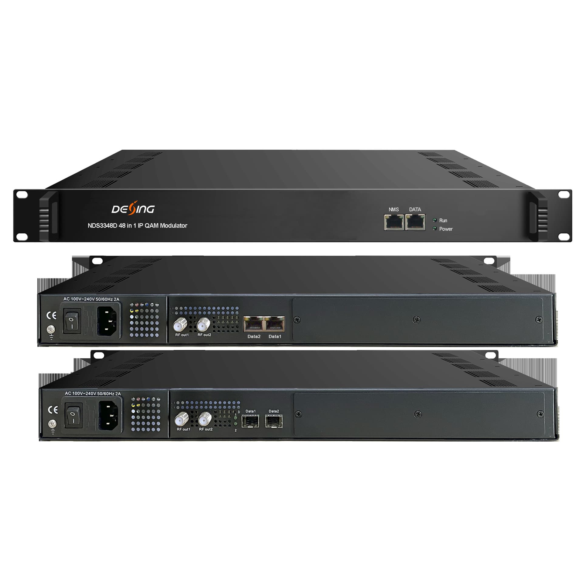 DeXin NDS3348D QAM DVB-C Modulator, 48-channel QAM DVB-C modulator