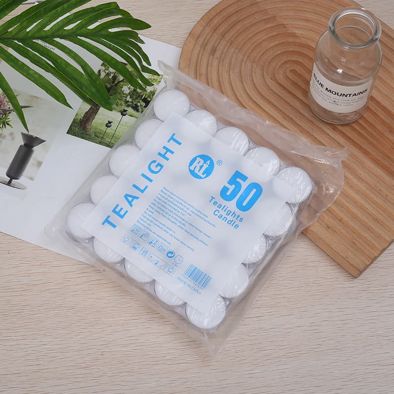 New Cross-Border Portable Smokeless Candle Cylindrical White Ambient Candle for Birthday Banquet Home Lighting Wholesale