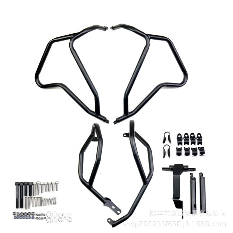 Suitable for Kawasaki Alien beast 1000 guard bar Versys1000 modified engine bumper fuel tank guard bar upper and lower bars