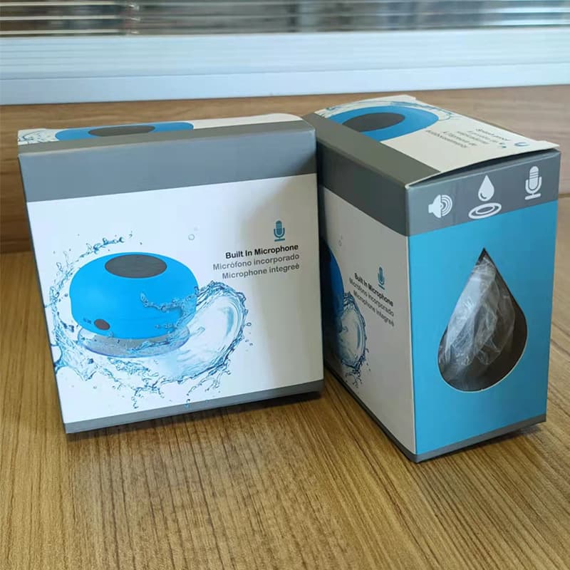 BTS06 Large Suction Cup Bluetooth Speaker Bathroom Waterproof Mini Portable Wireless Bluetooth Speaker In Stock