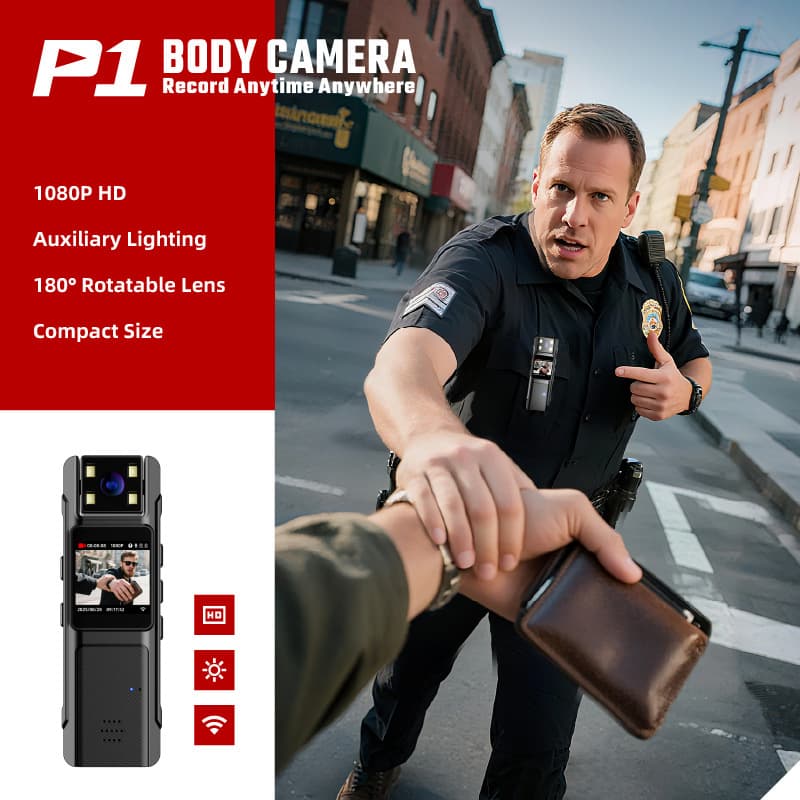 Cross-border new pocket cycling security high-definition audio and video camera law enforcement recorder action camera