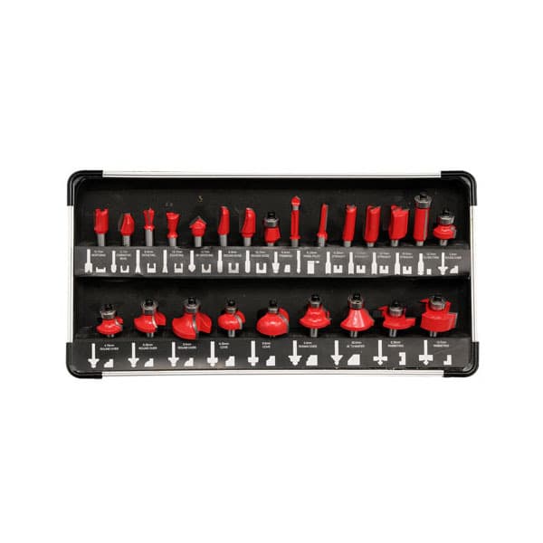 Yi Ertuo woodworking milling cutter set flower knife 24 pieces 35 pieces set trimming machine carving knife set woodworking YT6801