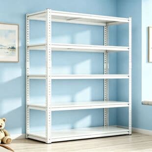 Balcony Storage Shelf Multi-layer Floor-standing Steel Display Rack Warehouse Shelving Iron Frame for Miscellaneous Items