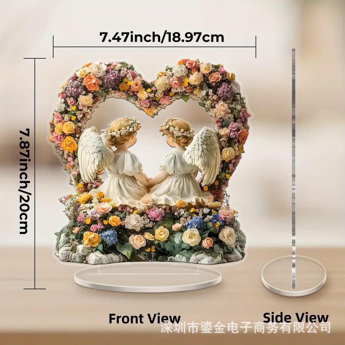 Cross-border Acrylic Standee Ornament Craft Tabletop Decoration Mother's Day Father's Day Easter Christmas Gift