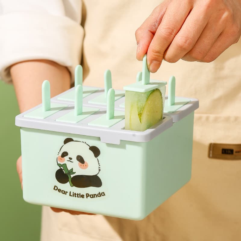 Ice Pop Mold, Home Use, Food-Grade, Freezer Popsicle Maker, DIY Ice Lolly Tray, Ice Pop Box