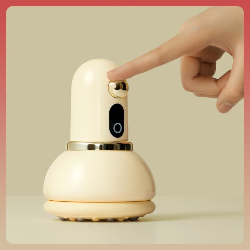 PGG Electric Gua Sha Massager, Home Meridian Brush Smart Massager, Vacuum Cupping Suction Scraping Tool for Meridian Dredging