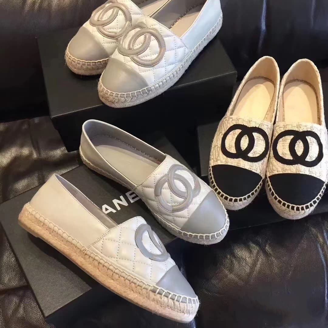 C Home 2026 Spring Collection Chanel-Style Fisherman Shoes, Slip-On Loafer Flat, Genuine Leather Versatile Casual Shoes for Women