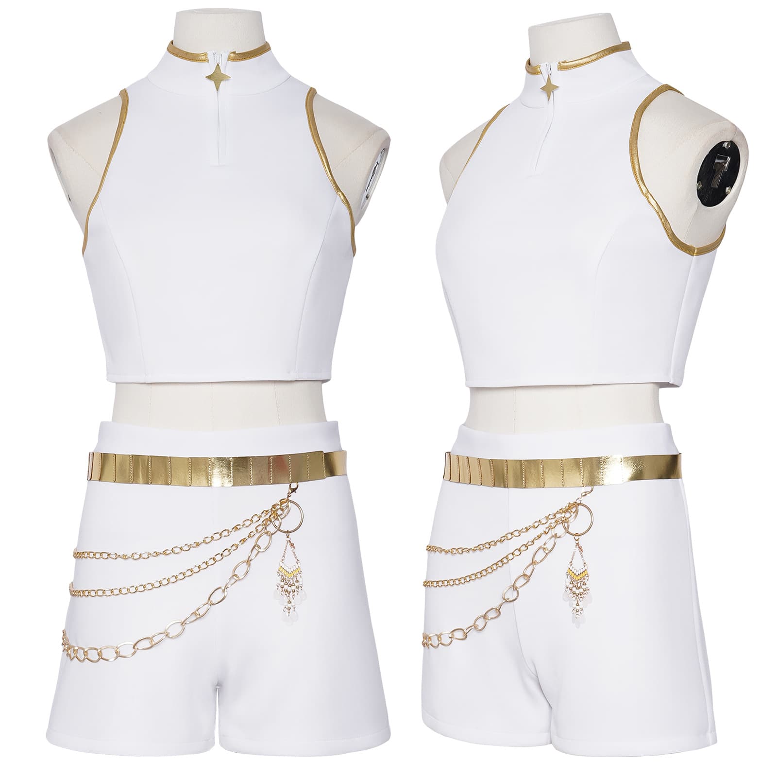 Yafu KPOP Witch Hunter Girl Group Cosplay Costume Rumi Mira Zoe Cosplay Halloween Role-Play Costume In Stock